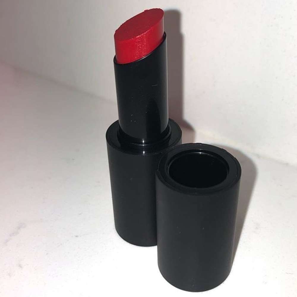 Buxom lipstick in toxic cherry